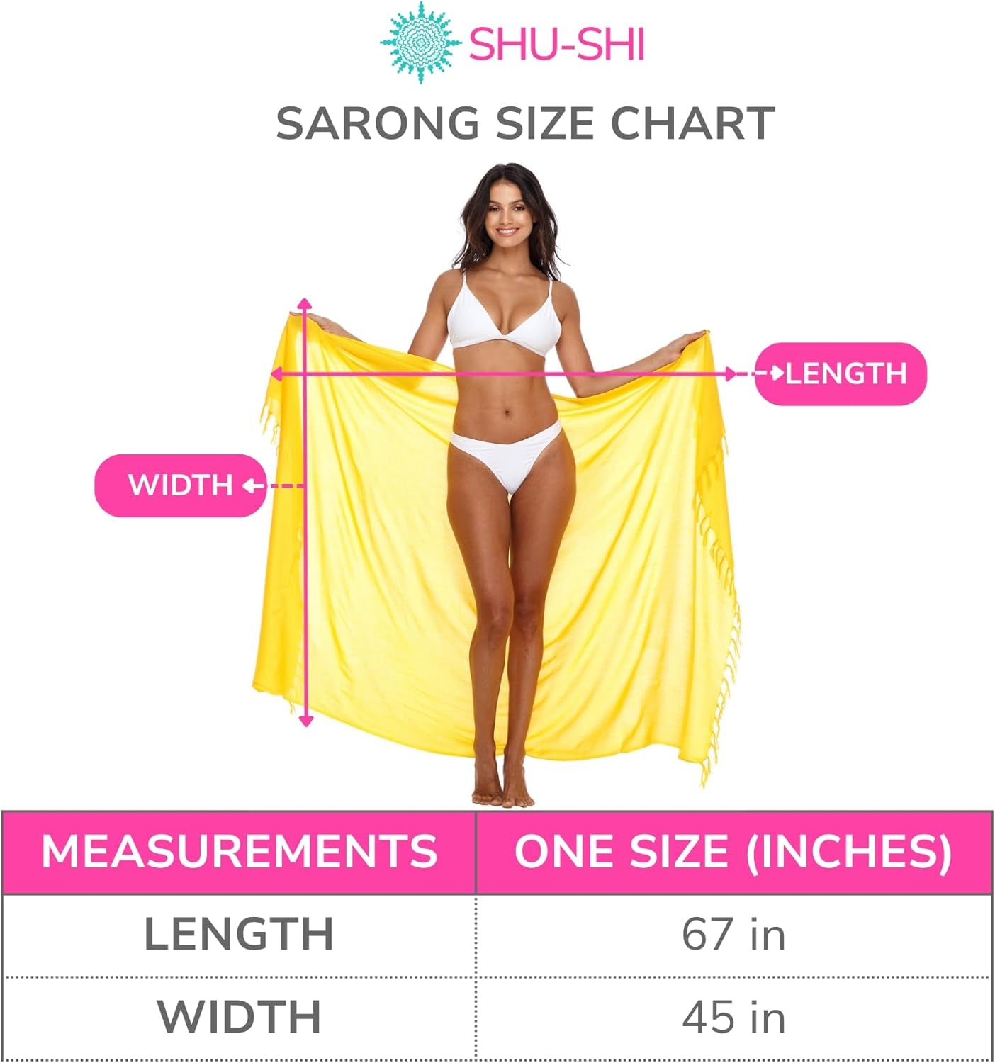 Womens Beach Cover up Sarong Swimsuit Cover-Up Many Solids Colors